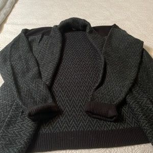 CAbi shawl collared sweater